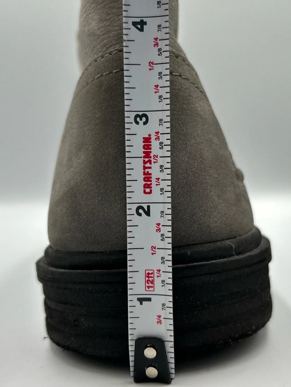 Timberland Sawyer Lane Chukka Boot Mens 10.5 Gray Waterproof Leather Dress Work